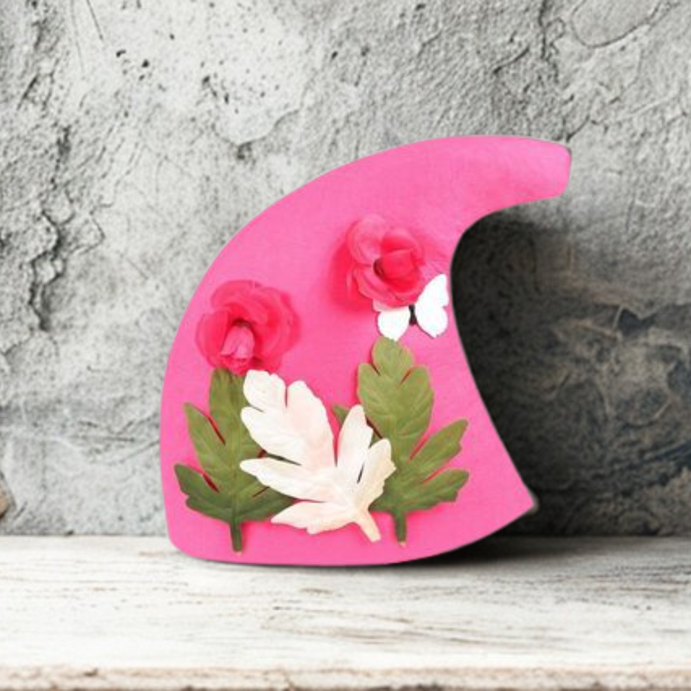 Elegante Bloemenhoed – Handgemaakt – Voor Feestelijke Gelegenheden