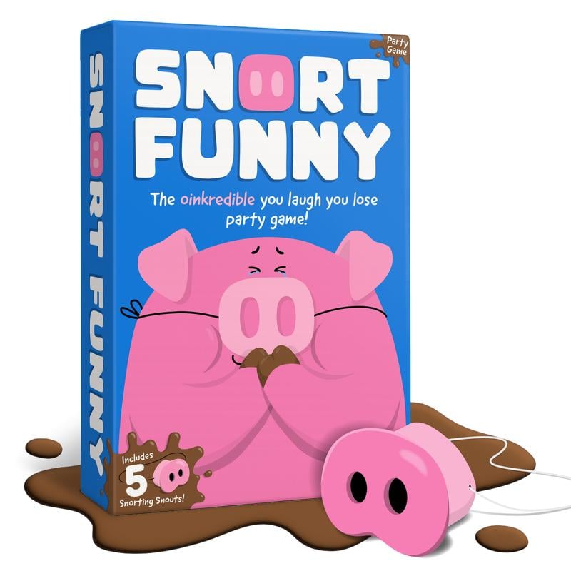 Snort Funny – Hilarisch Partyspel – Uitdagende en Grappige Spelletjes
