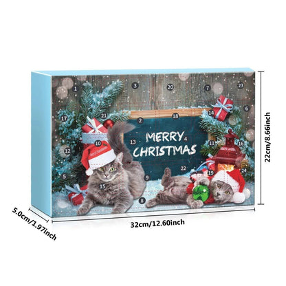 Katten Adventskalender – 24 speeltjes – Kerstcadeau voor katten – Diverse accessoires