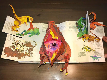 Pop-up boek – dinosaurussen – 3D illustraties – voor kinderen