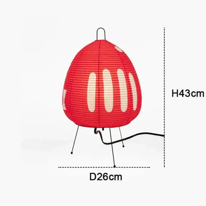 Japanse tafellamp – retro design – energiezuinig en stijlvol