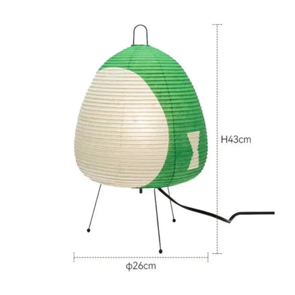 Japanse tafellamp – retro design – energiezuinig en stijlvol