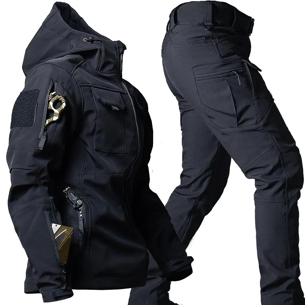 Tactisch Set voor heren – Waterdichte jas – Cargo broek – Voor outdoor gebruik