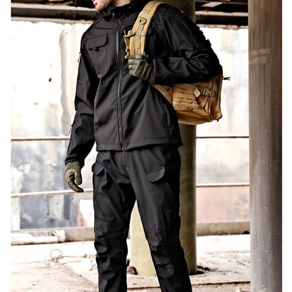 Tactisch Set voor heren – Waterdichte jas – Cargo broek – Voor outdoor gebruik
