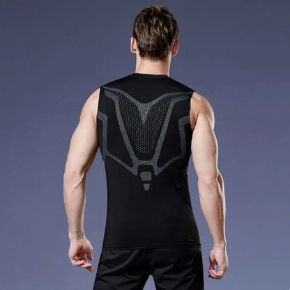 Sportshirt zonder Mouwen – Ademend – Elastisch – Voor Training en Fitness