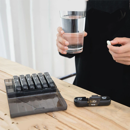 Tabletten Doseringsbox – 7 Dagen – Voor Organisatie van Medicatie