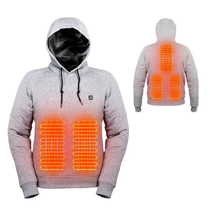 HeatTech Hoodie - Lichte USB Elektrische Verwarmde Hoodie voor Koude Dagen