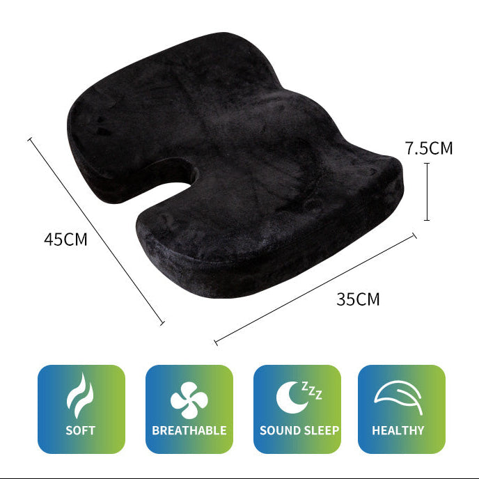 Ergonomisch Zitkussen – Gel- en Memory Foam – Voor Comfort en Ondersteuning