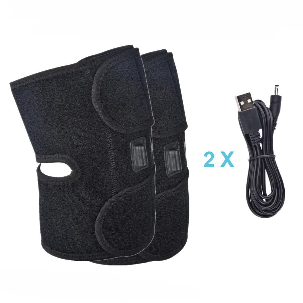 Verwarmde Elleboogbrace – Massagerfunctie – Voor Pijnverlichting en Herstel