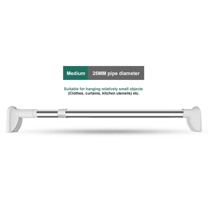 AdjustableRod Rail – Uittrekbare Boorvrije Stang Voor kleding