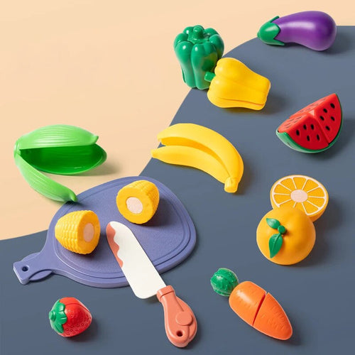 Fruit Snijset – Voor Kinderen – Met Snijplank en Mes