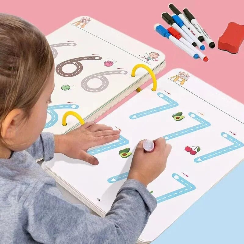 Pen Training Set – Educatief Schrijfoefeningen – Voor Kinderen
