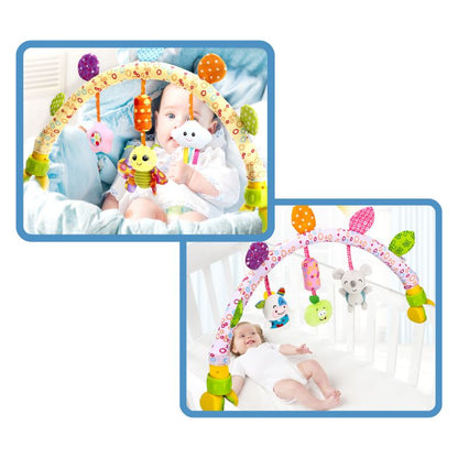 Houten Baby Speelboog – Met Dieren en Fruit – Voor Kinderen