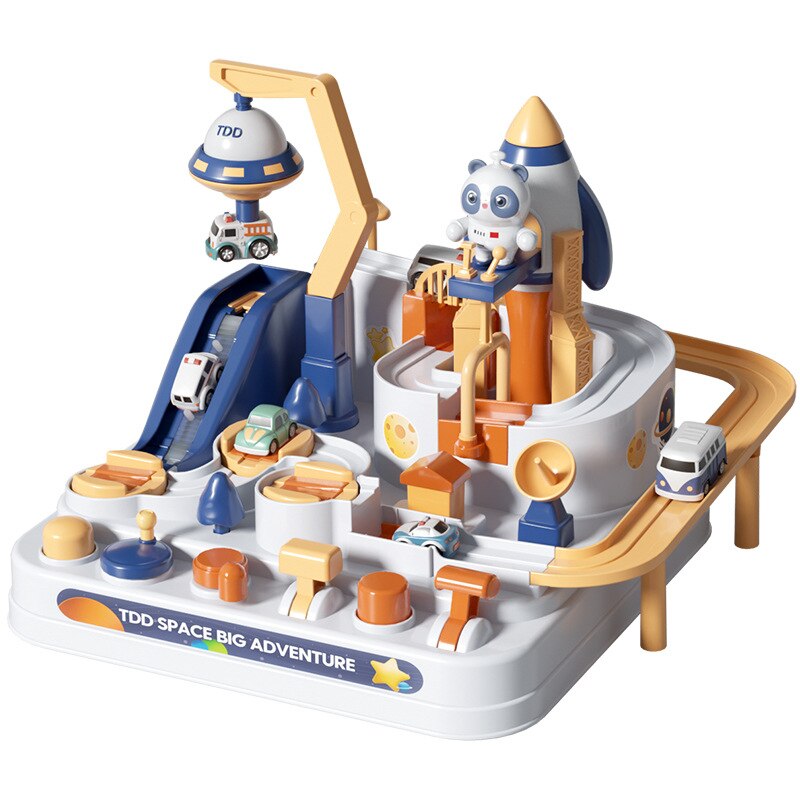Ruimte Avontuur Speelgoed – Met Auto's en Raketten – Voor Kinderen