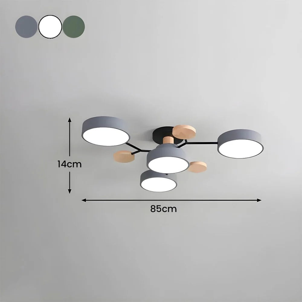 Moderne Deckenleuchte – LED – Voor Woonkamer & Slaapkamer