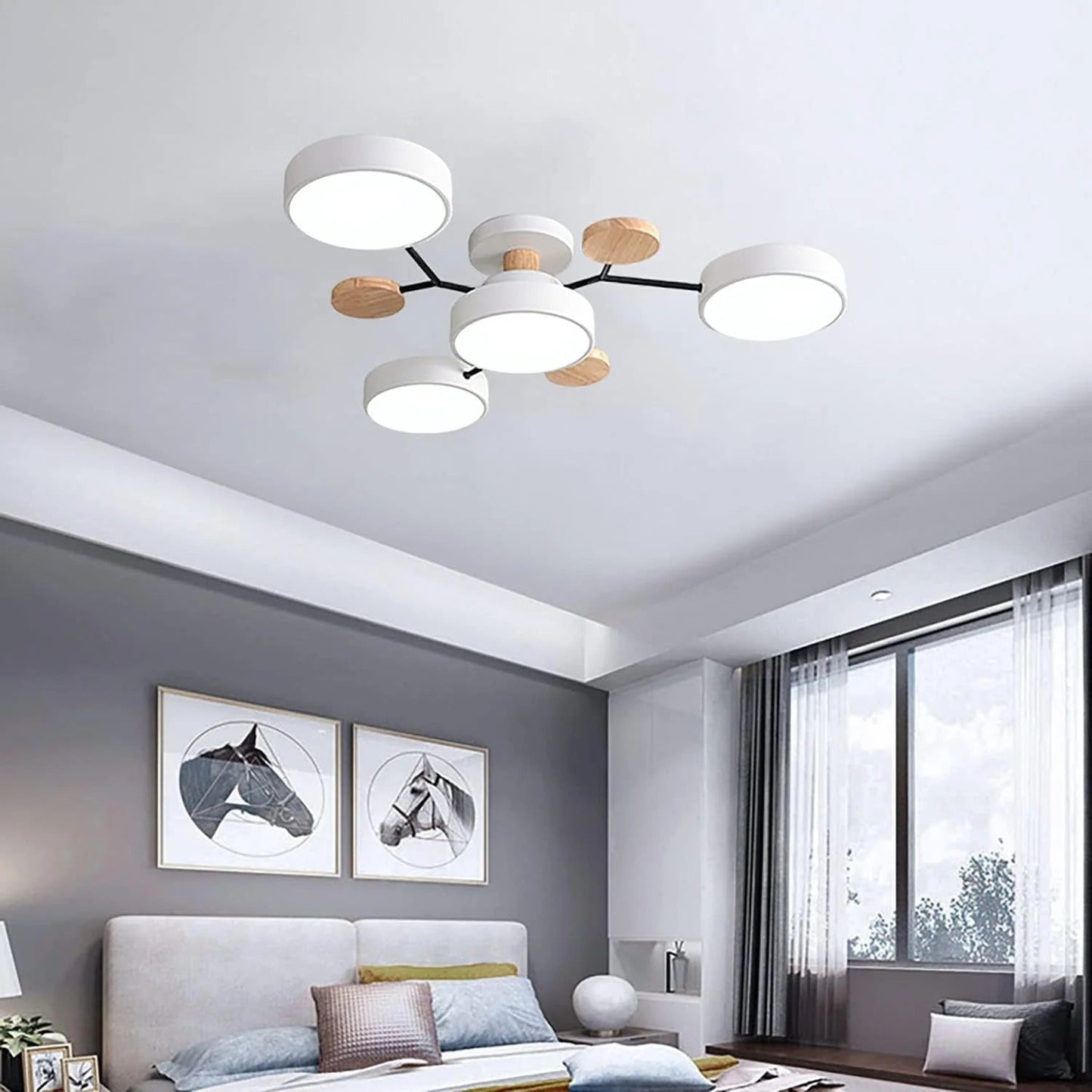 Moderne Deckenleuchte – LED – Voor Woonkamer & Slaapkamer