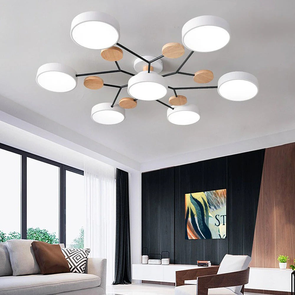 Moderne Deckenleuchte – LED – Voor Woonkamer & Slaapkamer