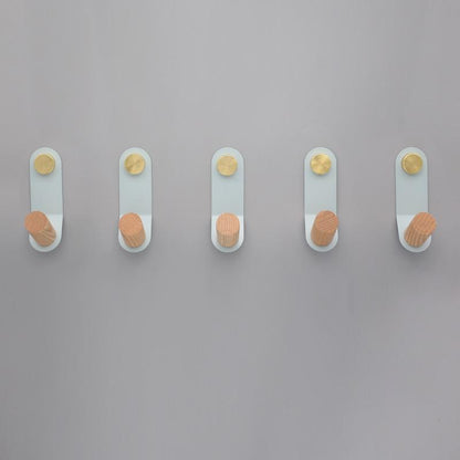 Kapstokhaak – Houten haak – Stevige wandmontage – Voor jassen & tassen