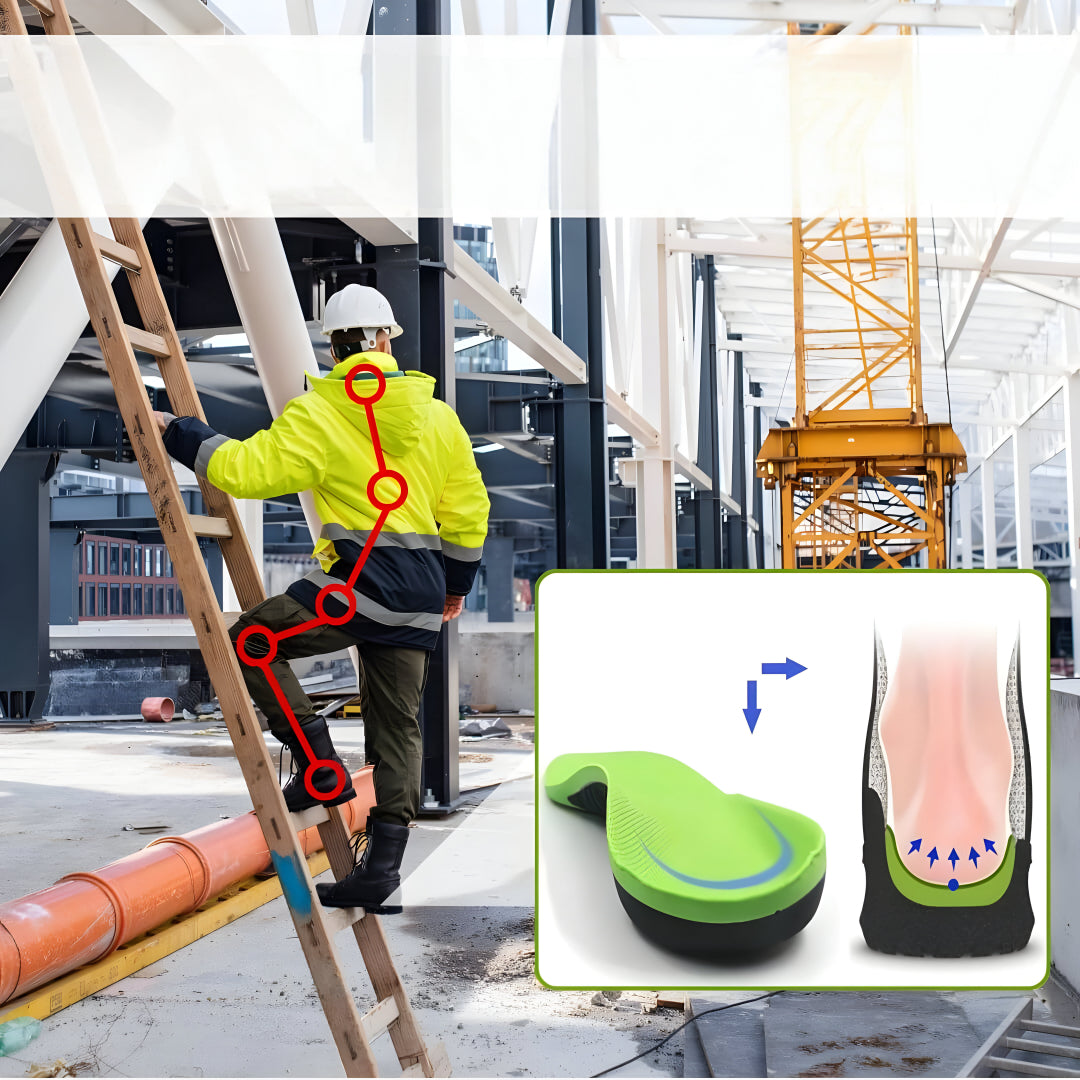 Orthopedische inlegzolen – Verstelbare Drukverlichting – Voor Voetpijn