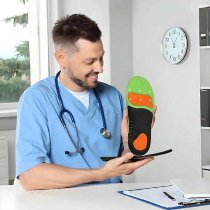 Orthopedische inlegzolen – Verstelbare Drukverlichting – Voor Voetpijn