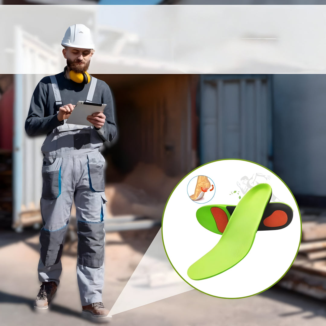 Orthopedische inlegzolen – Verstelbare Drukverlichting – Voor Voetpijn