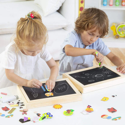 Tekenbord en Magnetische Puzzel – 2-in-1 Educatief Speelgoed – Voor Kinderen