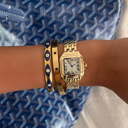 Vintage Luxe Horloge - Tijdloze Stijl voor Elke Gelegenheid