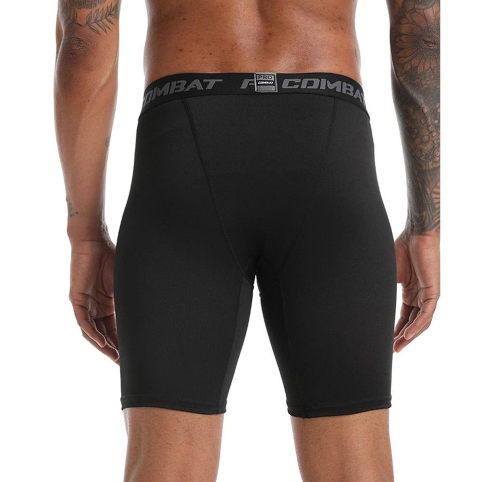Compressie Korte Broek – Ademend – Voor Sport en Training