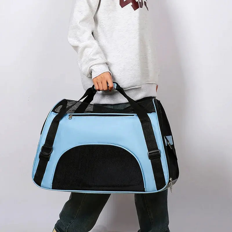 Honden- en Katten Draagtas – Reiszak voor Huisdieren – Lichtgewicht en Ademend