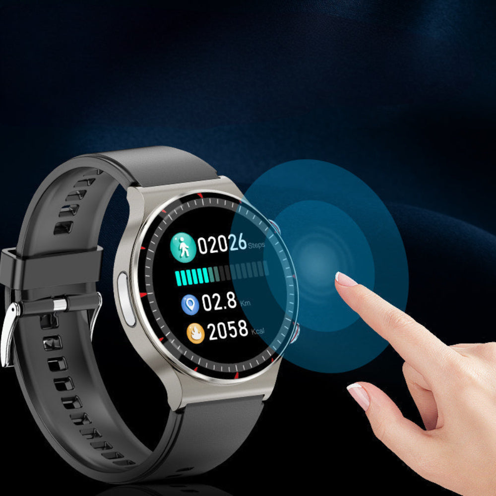 Smartwatch met EKG, Bloeddruk en Zuurstofmonitor – Fitness Tracker