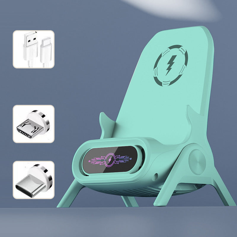 Draadloze Oplaadstandaard – 15W – Snel Opladen – Voor Smartphones