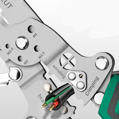 Krimp- en draadstriptang – elektrisch gereedschap – met LED-indicator – voor elektrische installaties
