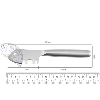 Fruit- en Groente Snijmes – Rvs – Multifunctioneel – Voor Keukengebruik