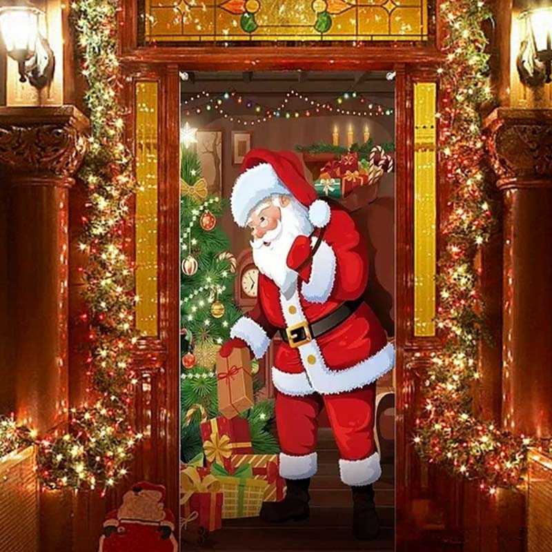 Fittershape Kerstdeurhoes – feestelijke decoratie in seconden