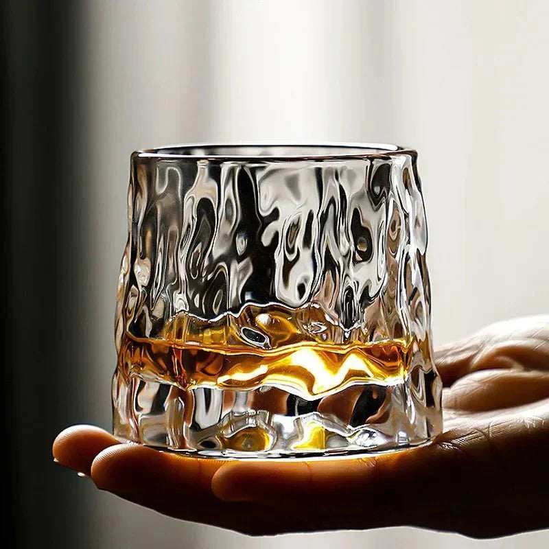 Glazen Whiskeyglas – Kristalhelder – Diamantstructuur – Voor dranken