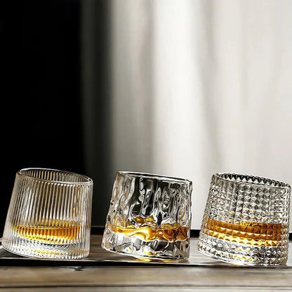Glazen Whiskeyglas – Kristalhelder – Diamantstructuur – Voor dranken