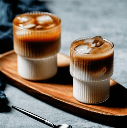 Koffieglas – Geplateerd – Voor IJsdrankjes en Koffie