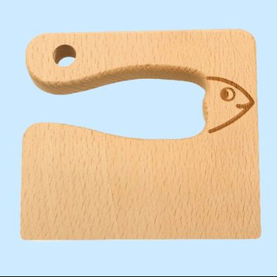 Houten Speelmes – Voor Kinderen – Met Dierenfiguren en Veilig Ontwerp
